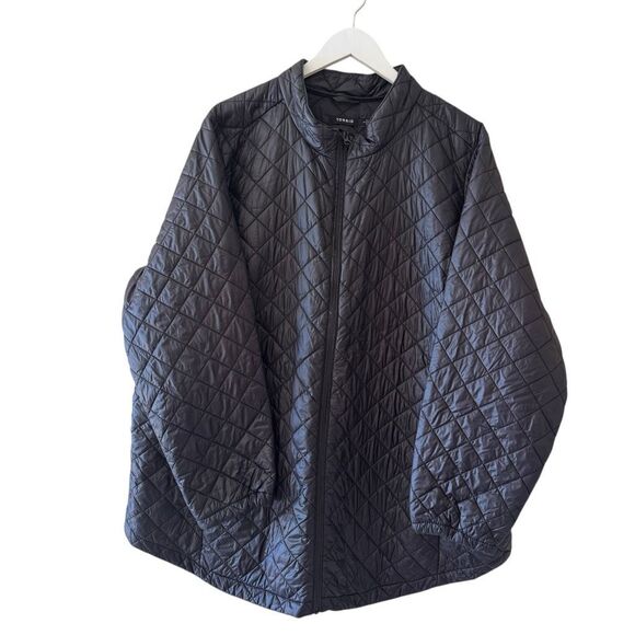 Torrid Nylon Quilted WATER & WIND RESISTANT WEATHER PROTECTION RATING Puffer Jac - Picture 1 of 11